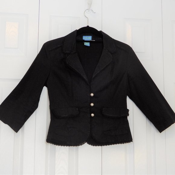 Trixie & Lulu Black woman’s or junior’s blazer in size S - Picture 1 of 10